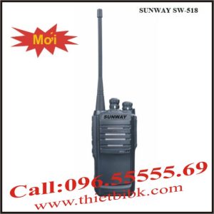 Bộ đàm cầm tay SUNWAY SW-518 banner