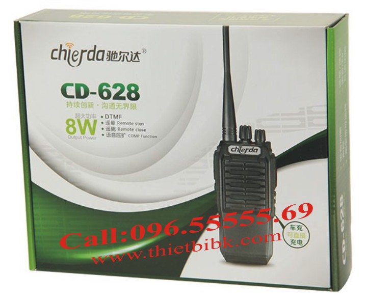 Bộ đàm Chierda CD-628 8W Long Range box