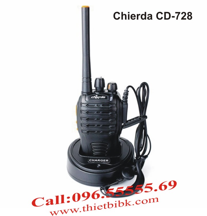 Bộ đàm Chierda CD-728 Waterproof 8Watt