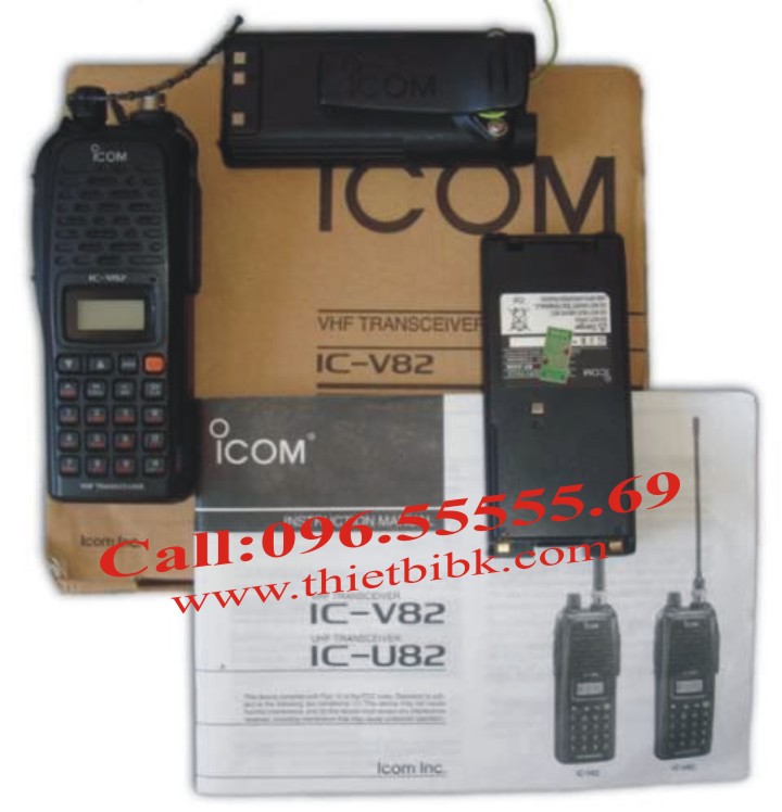 Bộ đàm iCOM IC-U82 UHF dùng cho điều hành sản xuất