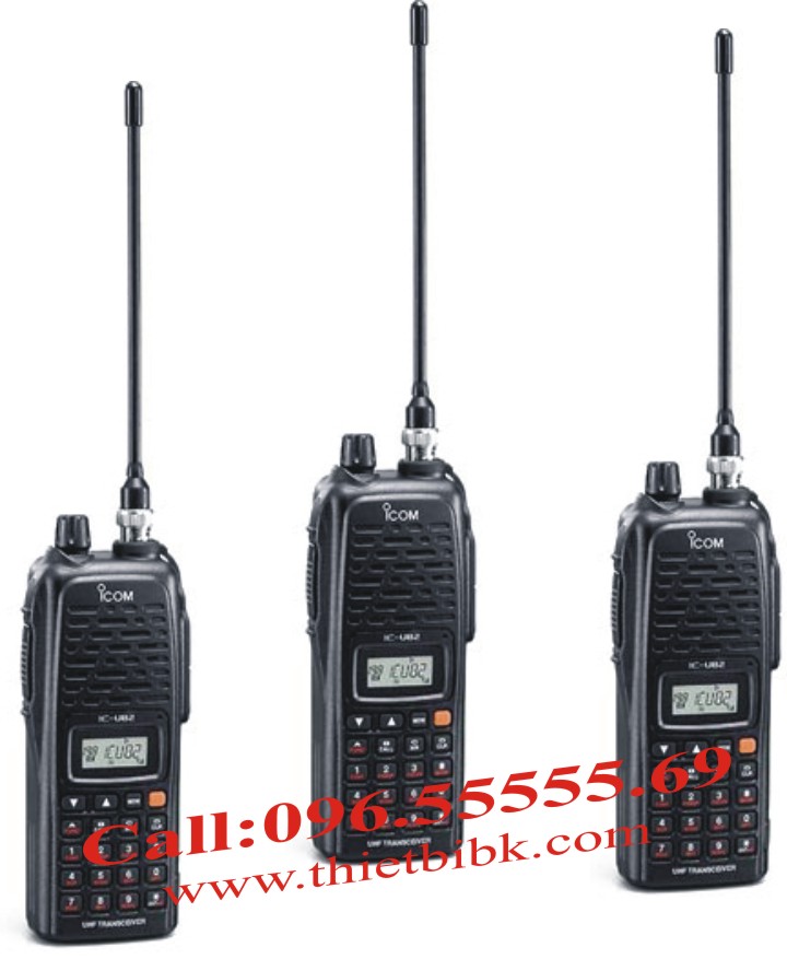 Bộ đàm iCOM IC-U82 UHF dùng cho liên lạc trong tòa nhà cao tầng