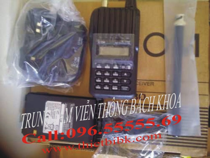 Bộ đàm iCOM IC-V80 VHF UHF dùng cho sân bay, cảng biển