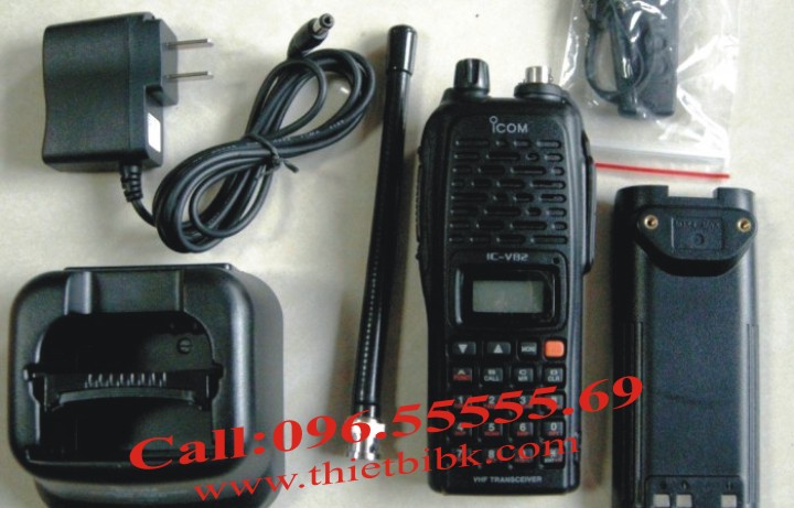 Bộ đàm iCOM IC-V82 VHF dùng cho khu công nghiệp