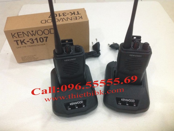 Bộ đàm KENWOOD TK-3107 sử dụng công nghệ FleetSyncTM PTT ID