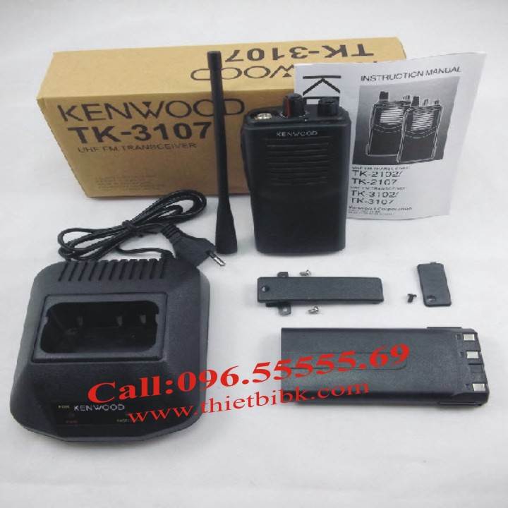 Bộ đàm KENWOOD TK-3107 fullbox