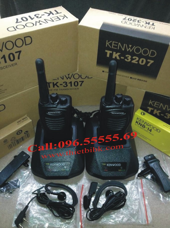 Bộ đàm KENWOOD TK-3207 UHF