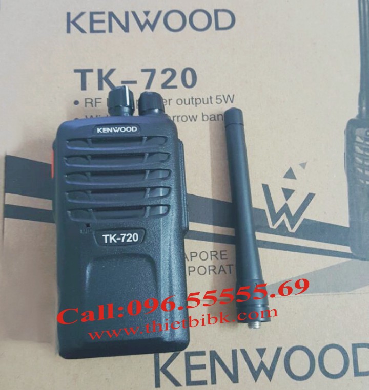 Bộ đàm Kenwood TK-720 dùng cho công trường xây dựng