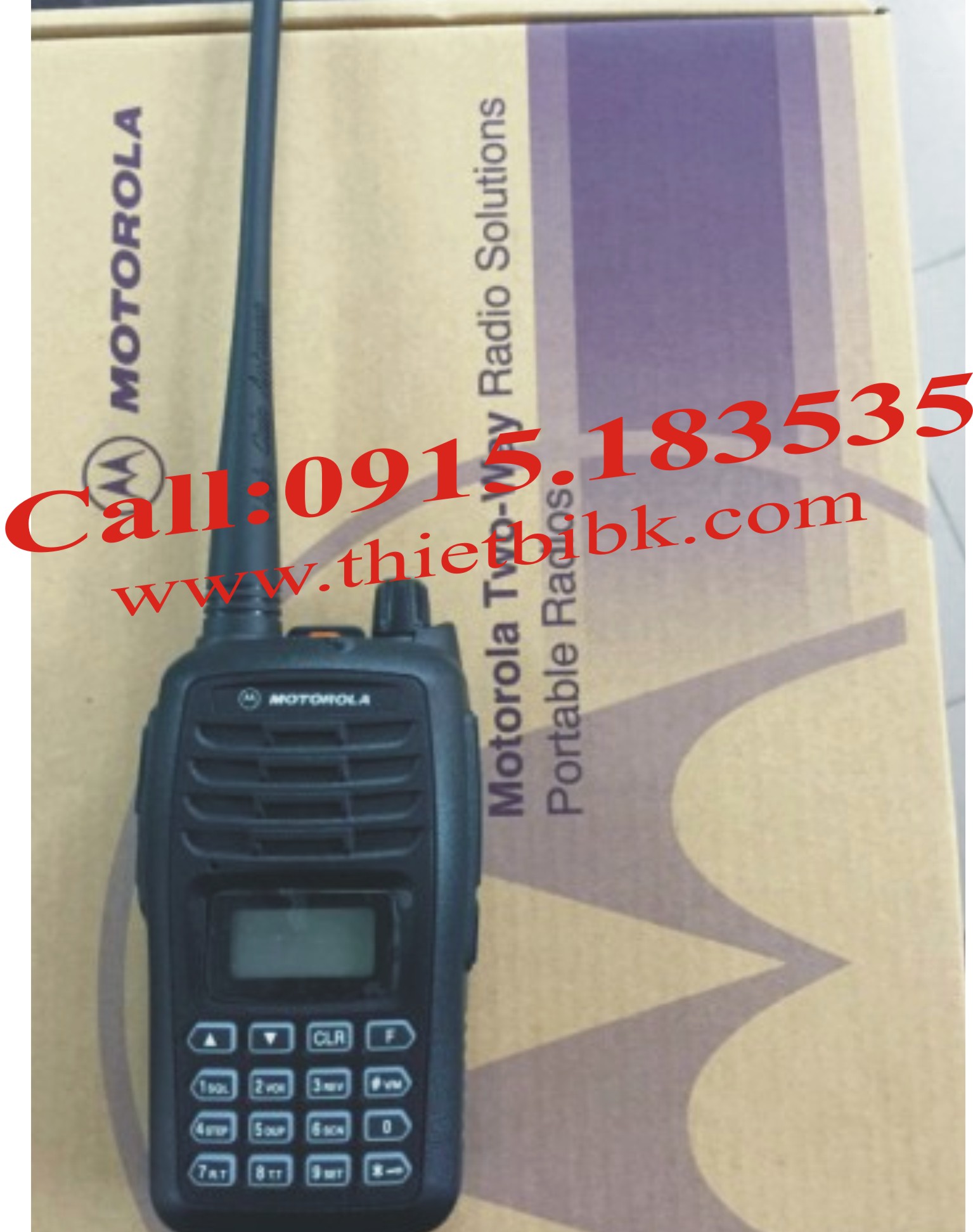 Bộ đàm Motorola GP-388Plus 199 kênh UHF/VHF