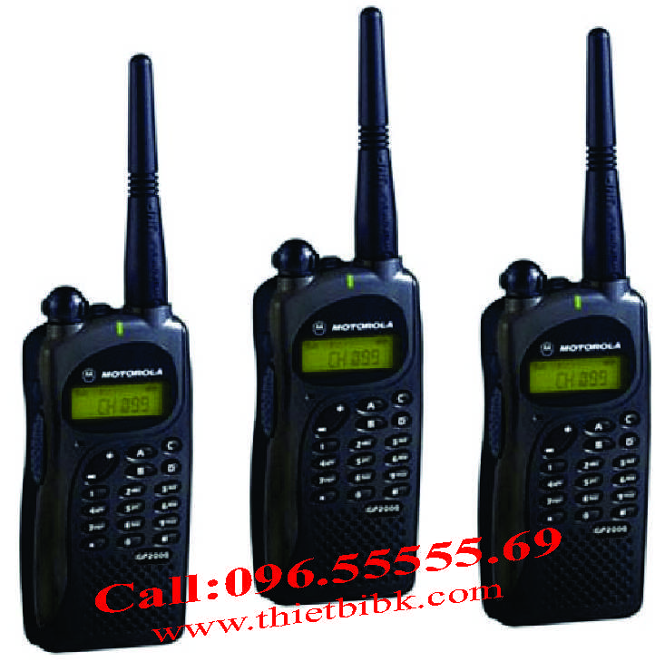 Bộ đàm Motorola GP2000 UHF VHF dùng cho khách sạn