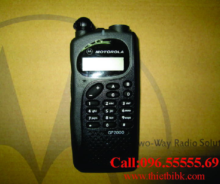 Bộ đàm Motorola GP2000 UHF VHF dùng cho nhà hàng