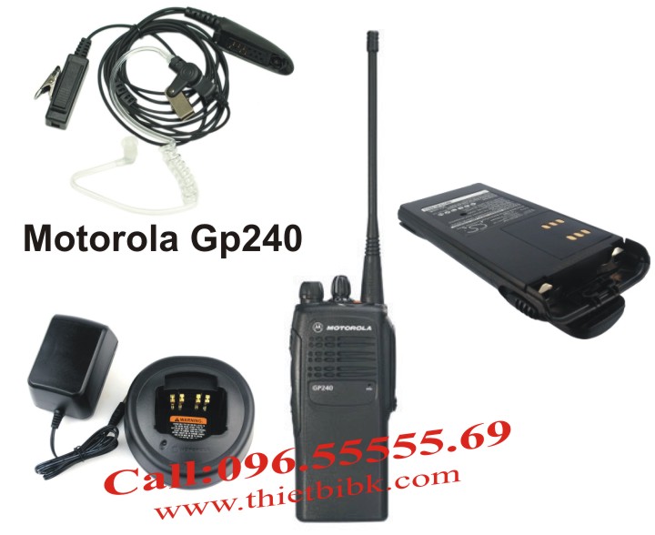 Bo dam Motorola GP240 dung chung phu kien voi Bo dam Motorola GP328 GP340