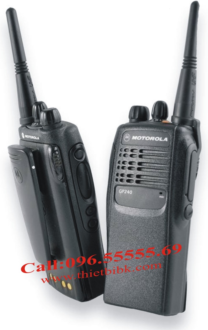 Bộ đàm Motorola GP240 có tính năng tương tự Bộ đàm Motorola GP328