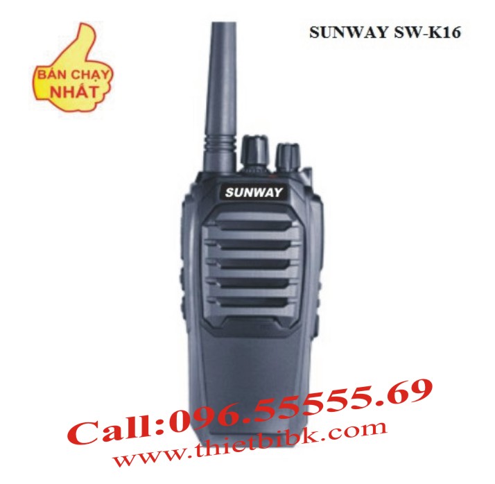 Bộ đàm SUNWAY SW-K16 High Power 8W