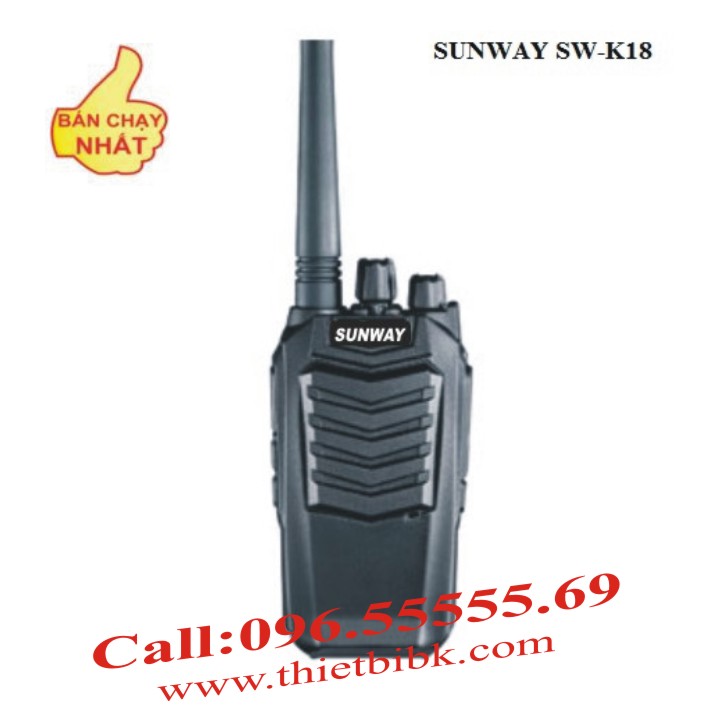 Bộ đàm SUNWAY SW-K18 High Power 8W