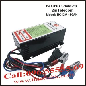 Bo nap ac quy tu dong 2mTelecom BC12V-150Ah banner