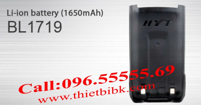 Pin bộ đàm HYT TC-518 BL1719