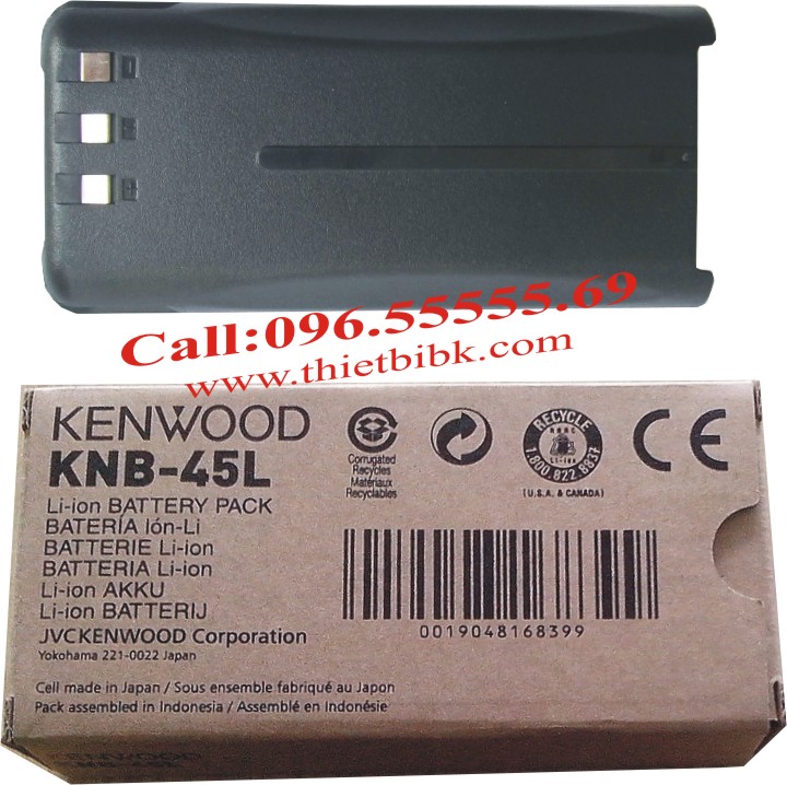 pin bo dam kenwood KNB-45L