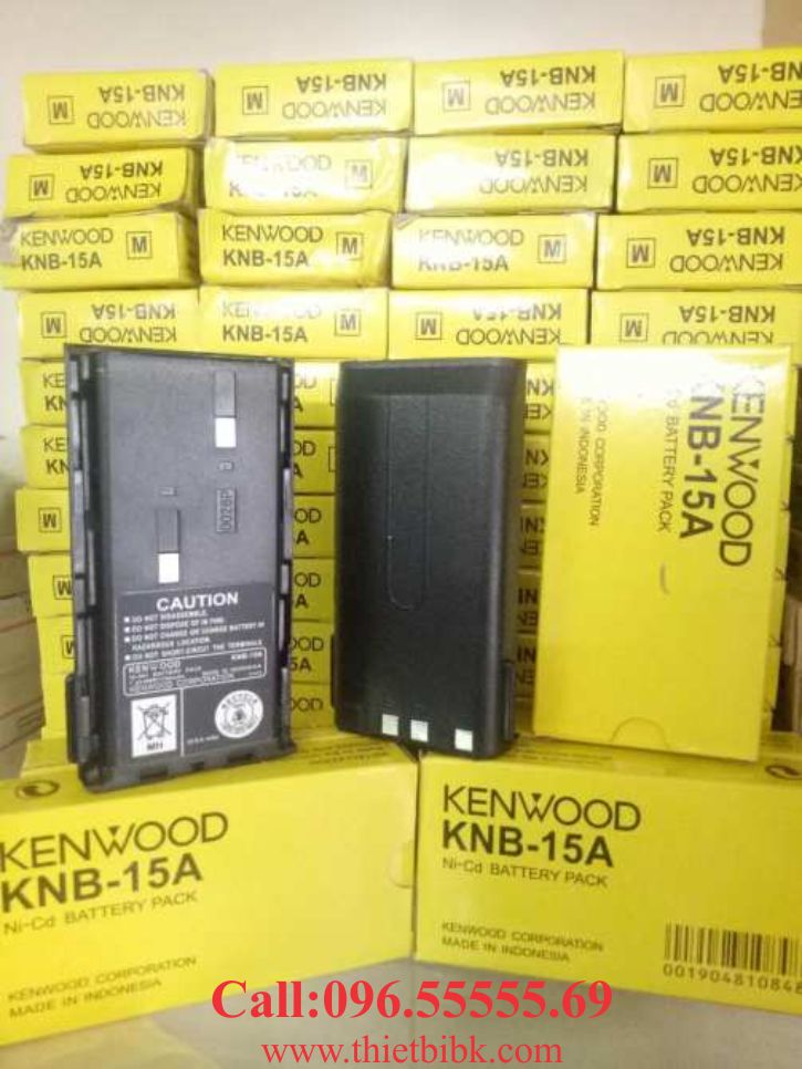 Pin bộ đàm Kenwood TK-2107 KNB-15A dùng cho khu công nghiệp