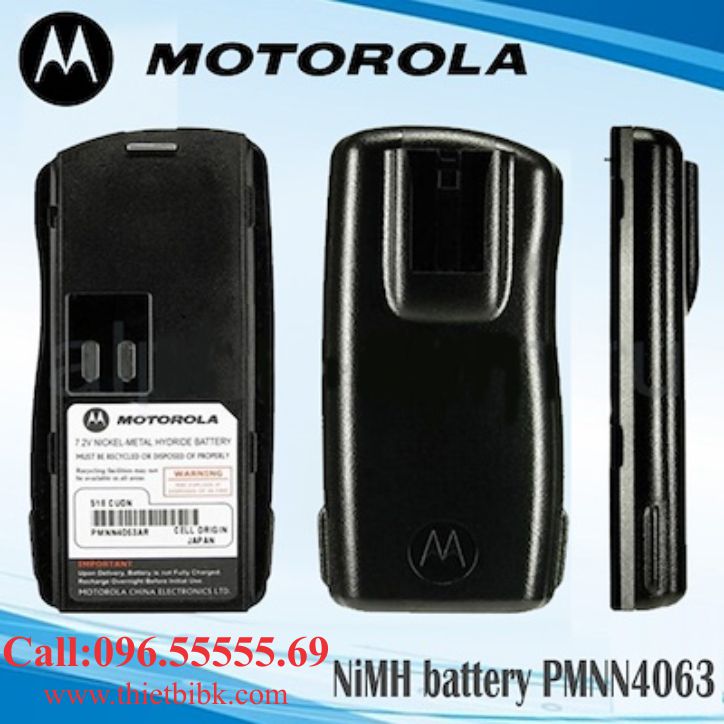 Pin bộ đàm Motorola CP125 ETC PMNN4063 dùng cho khu du lịch