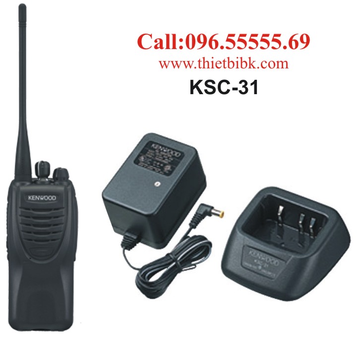 Sạc pin bộ đàm Kenwood TK-3207 dùng cho giao thông vận tải