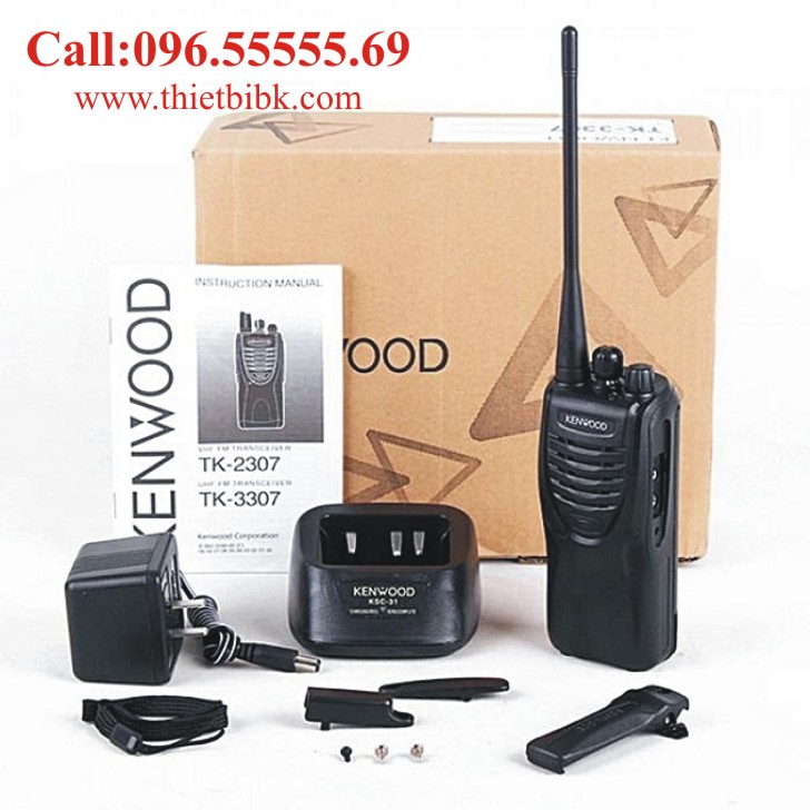 Sạc pin bộ đàm Kenwood TK-3307 dùng cho khu du lịch