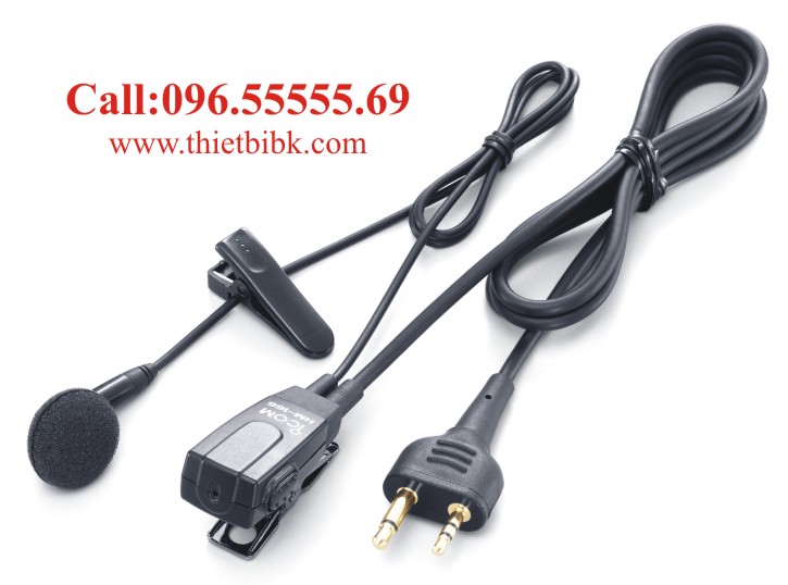 Tai nghe máy bộ đàm ICOM HM166L dùng cho trường học